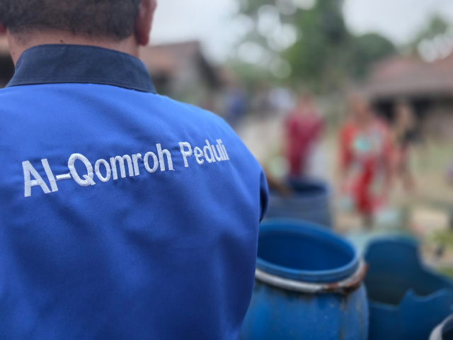 Kembali Salurkan Air Bersih, Al Qomroh Peduli Targetkan 200 KK di Weninggalih